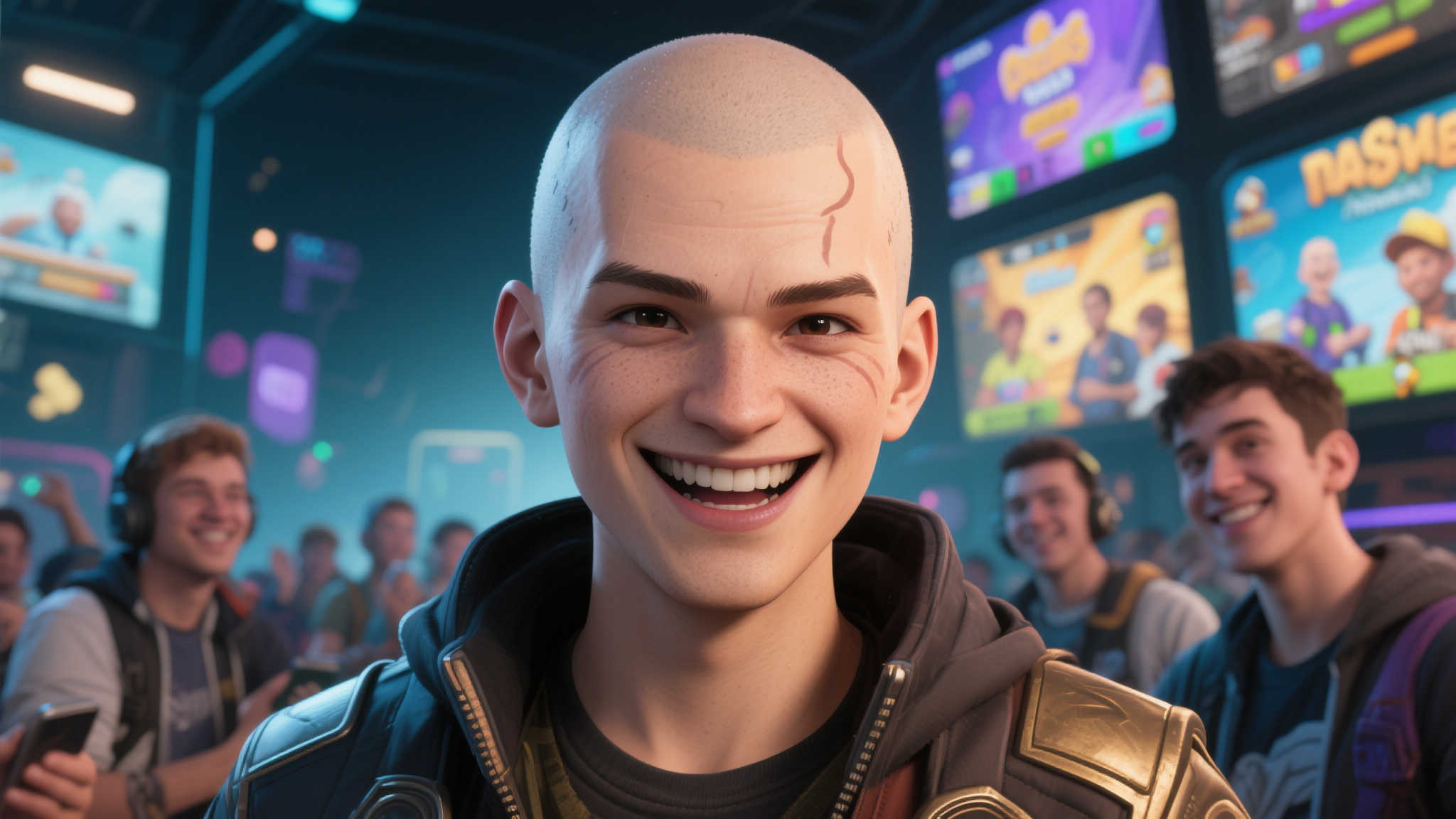 “意外新造型?玩家玩《剑星》误将伊芙变成光头” 此外,这一事件还提醒我们,玩家的创造力和