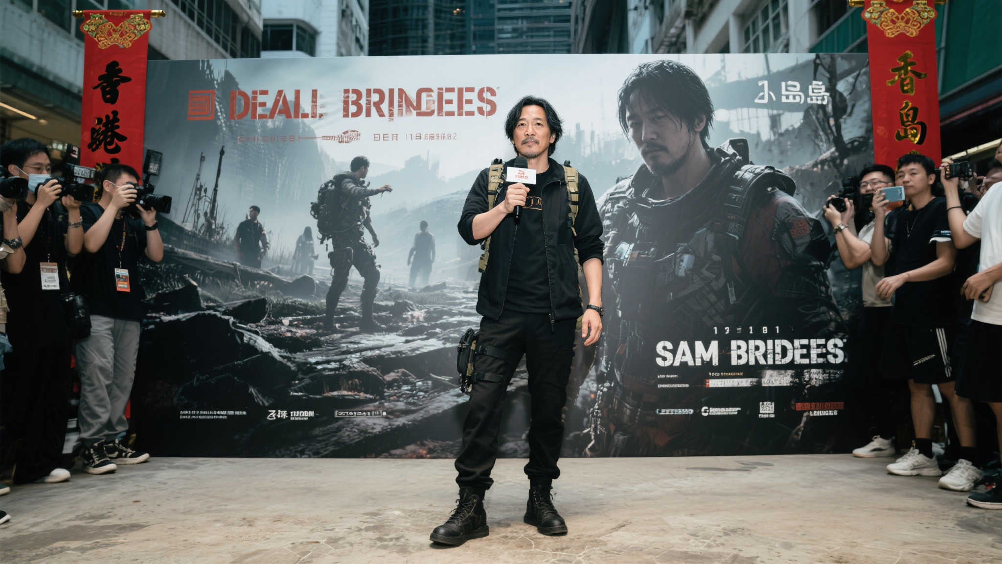 《死亡搁浅2》香港亮相!小岛秀夫携手伍允龙引发关注 《死亡搁浅2》香港亮相!小岛秀夫携手伍允龙引发关注