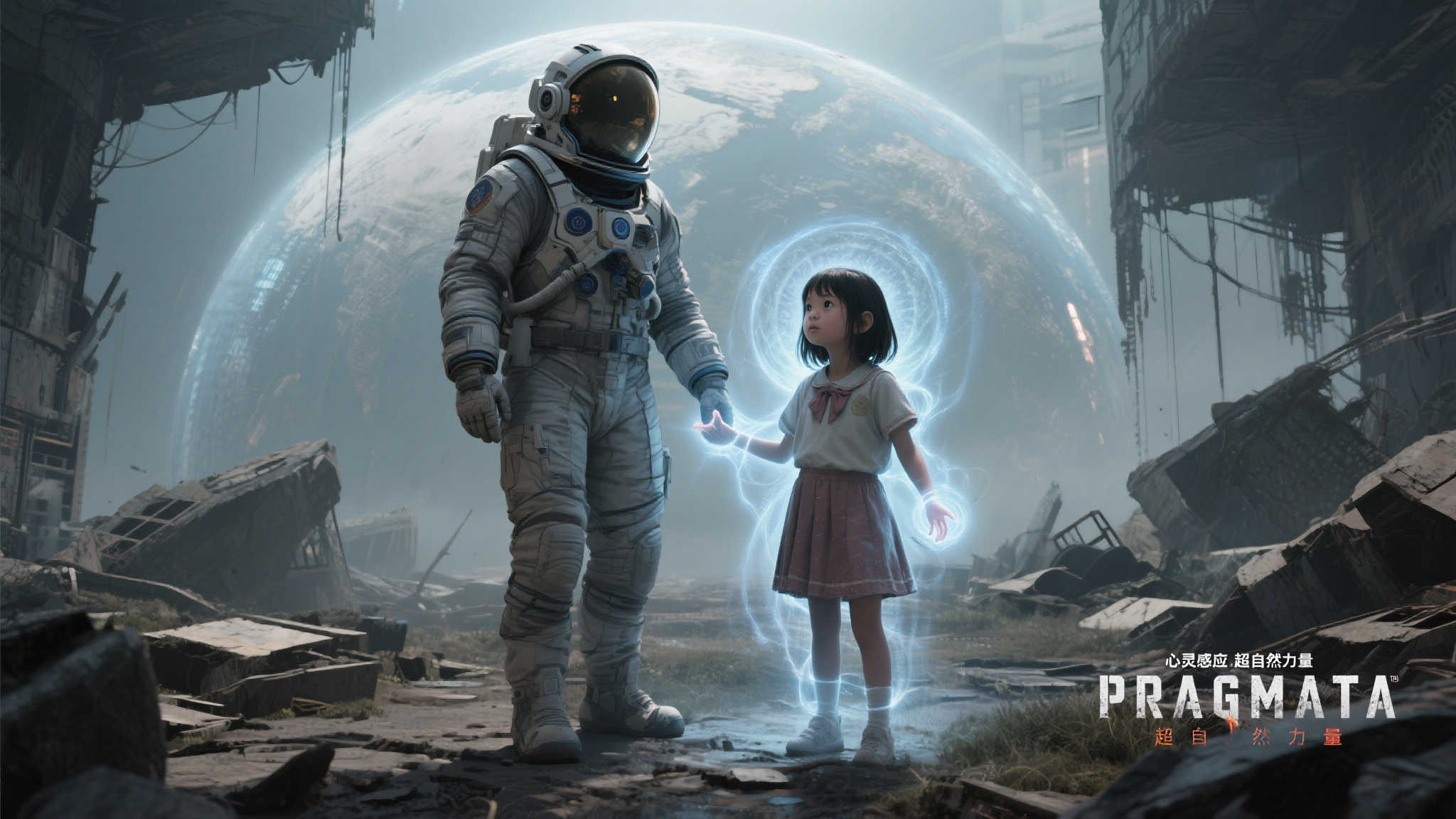 卡普空悬疑新作〈PRAGMATA〉最新玩法预告聚焦神秘小女孩